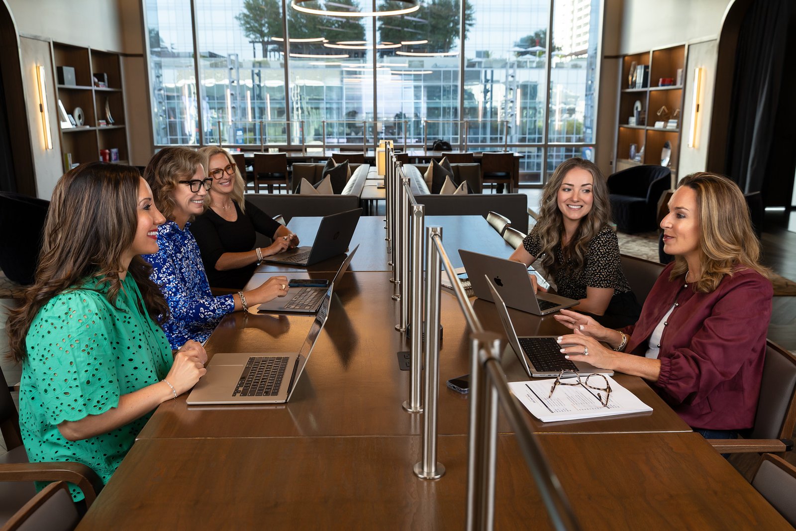 The Talent Executives team reviewing a search